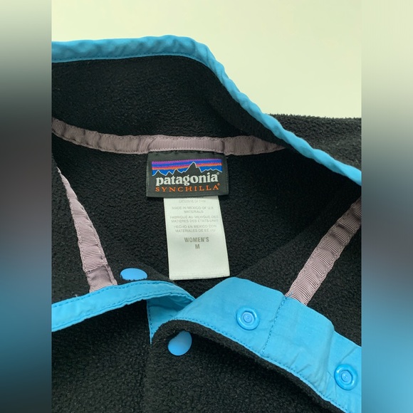 Women’s Size Medium Snap Fleece Patagonia Synchilla Pullover - Picture 4 of 7